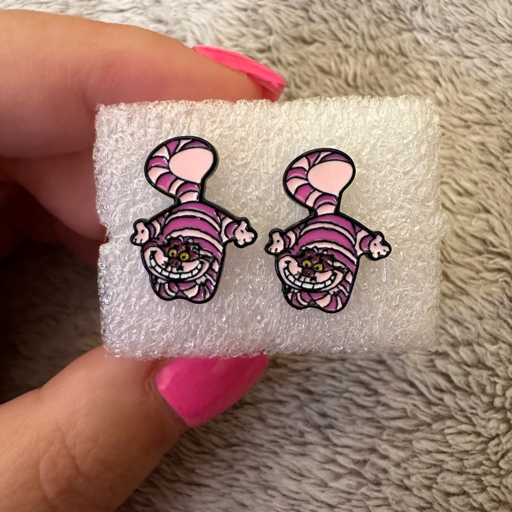 Disney Cheshire  Earrings